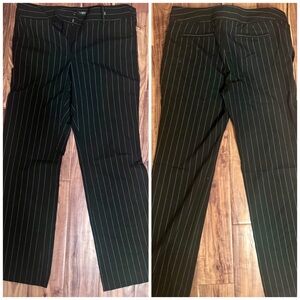 Loft pinstripe pants